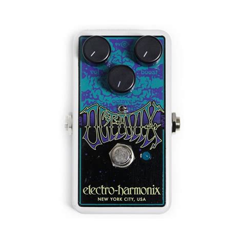 electro harmonix overdrive stomp box|DIY Guitar Pedal Mod Articles & Guides .